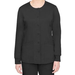 Healing Hands purple label womens daisy 5 pocket scrub jacket Color Size 5XL